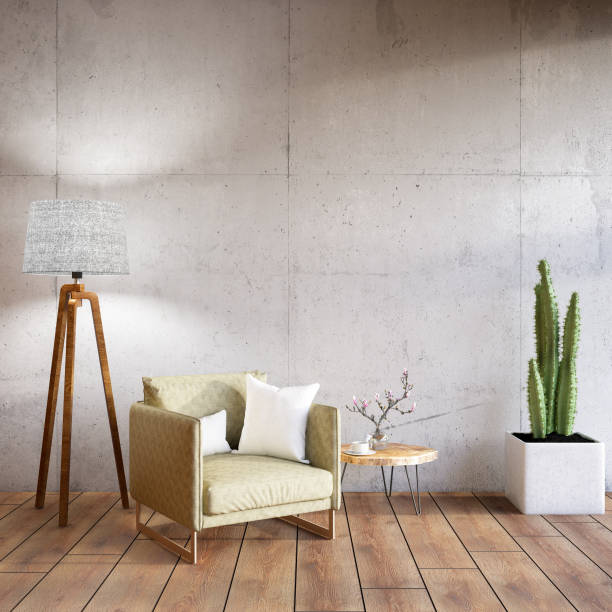 corner decor for living room floor lamp plant armchair cozy corner