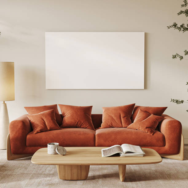 cozy living room decor ideas deep comfortable sofa cushions warm tones